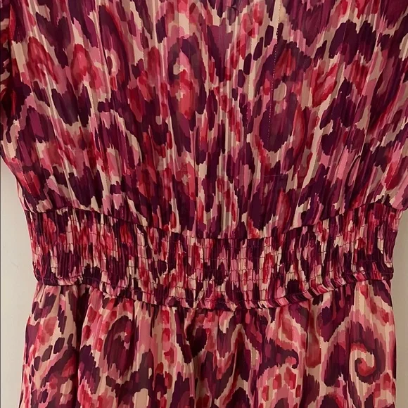 Women's Pink Patterned Top - Picture 4 of 5